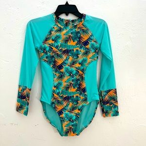 One piece children size 12 swim bodysuit